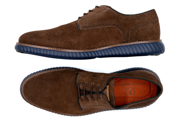 CountryAire Suede Plain Toe - Briar Brown