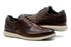 CountryAire Pebble Grain Leather Wingtip - Bourbon