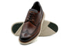 CountryAire Pebble Grain Leather Wingtip - Bourbon