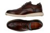 CountryAire Pebble Grain Leather Wingtip - Bourbon