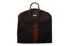 Rudyard Saddle Leather Coachman Garment Bag - Chocolate