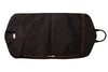Rudyard Saddle Leather Coachman Garment Bag - Chocolate
