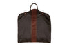 Rudyard Saddle Leather Coachman Garment Bag - Chocolate