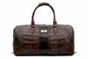 Rudyard American Alligator Polocrosse Duffel - Vintage Chestnut