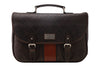 Rudyard Saddle Leather Lodge Brief - Chocolate