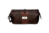 Lodge Quilted Tumbled Saddle Leather Shave Case - Chocolate