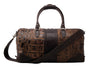Safari Nile Crocodile Grain Duffel - Burnt Pecan
