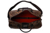 Safari Nile Crocodile Grain Duffel - Burnt Pecan