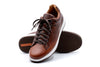 Old Row Oiled Saddle Leather Sneakers - Cigar