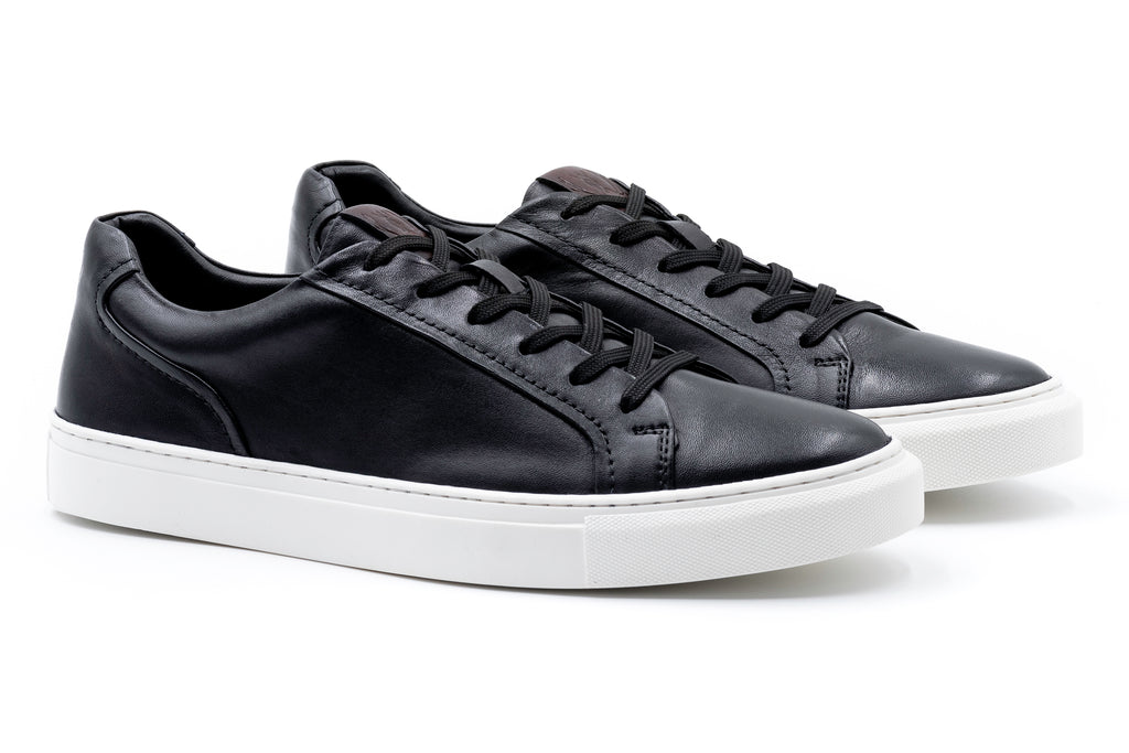 Cooper Sheepskin Sneakers - Black
