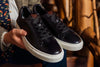 Cooper Sheepskin Sneakers - Black