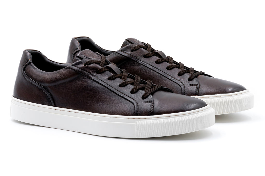 Cooper Sheepskin Sneakers - Walnut