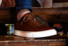 Cooper Sheepskin Sneakers - Whiskey