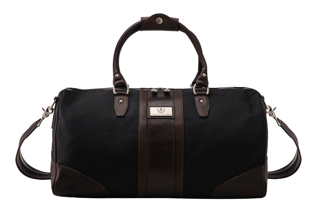 Executive Ballistic Nylon Duffel - Black