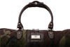 Field Waxed Cotton Duffel - Green Camo