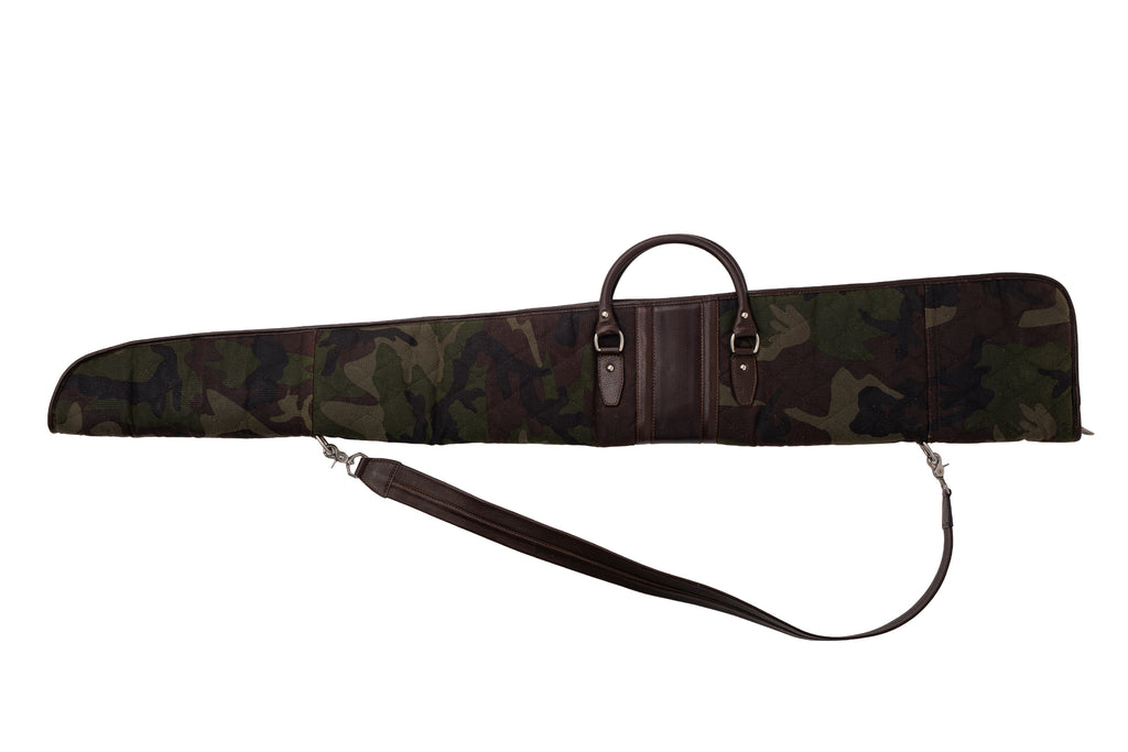 Field Waxed Cotton Sweet 16 Case - Green Camo