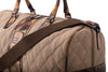 Woodland Quilted Oxford Canvas Duffel - River Rock