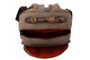 Woodland Quilted Oxford Canvas Backpack - River Rock
