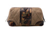 Woodland Quilted Oxford Canvas Shave Case - River Rock