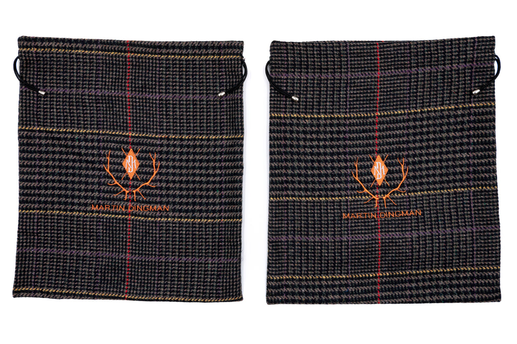 Tweed Boot Bag - Midnight Multi