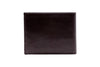 Edward Saddle Leather Billfold - Chocolate