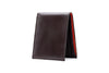 Edward Saddle Leather Billfold - Chocolate