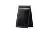 Edward Saddle Leather Credit Card Money Clip - Black