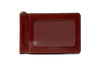 Edward Saddle Leather Credit Card Money Clip - Saddle Tan