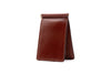 Edward Saddle Leather Credit Card Money Clip - Saddle Tan