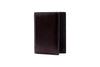 Edward Saddle Leather ID Wallet - Chocolate