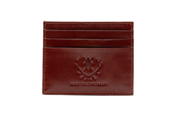Edward Saddle Leather Executive ID Card Case - Saddle Tan