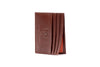 Edward Saddle Leather Executive ID Card Case - Saddle Tan