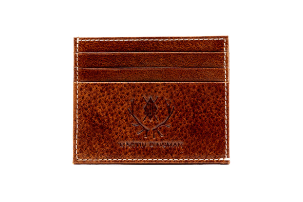 Bill Water Buffalo Executive ID Card Case - Burnt Cedar