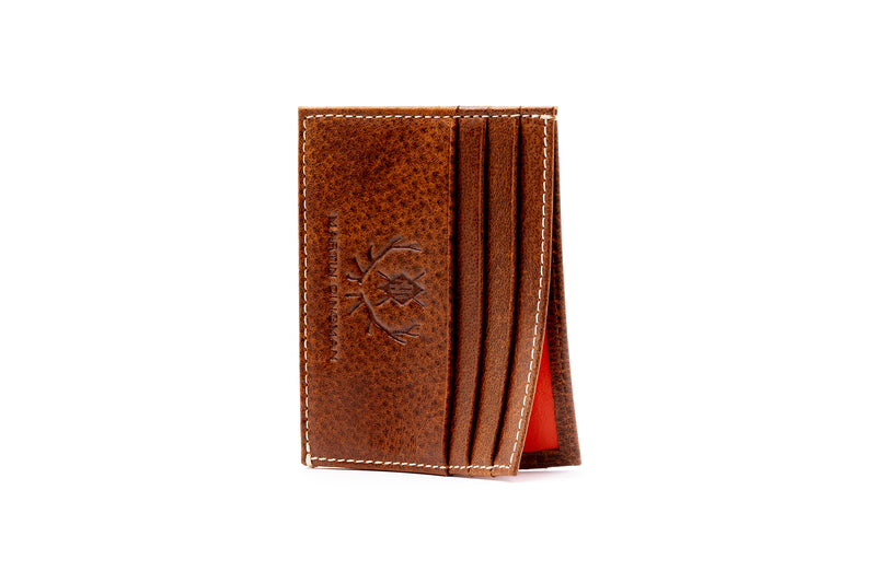 Bill Water Buffalo Executive ID Card Case - Burnt Cedar