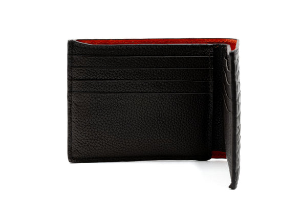 Bill Alligator Grain Billfold - Walnut