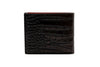 Bill Alligator Grain Billfold - Walnut
