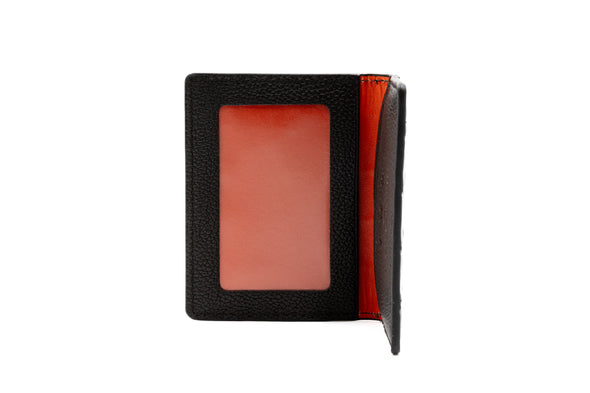 Bill Alligator Grain ID Wallet - Walnut