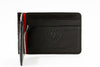 Bill Alligator Grain CC Money Clip - Walnut