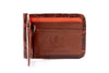 Jefferson American Alligator Credit Card Money Clip - Chestnut