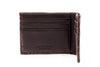 Jacob American Alligator Billfold - Antique Chestnut