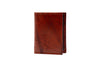 Artisan Italian Saddle Leather ID Wallet - Antique Chestnut