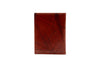 Artisan Italian Saddle Leather ID Wallet - Antique Chestnut