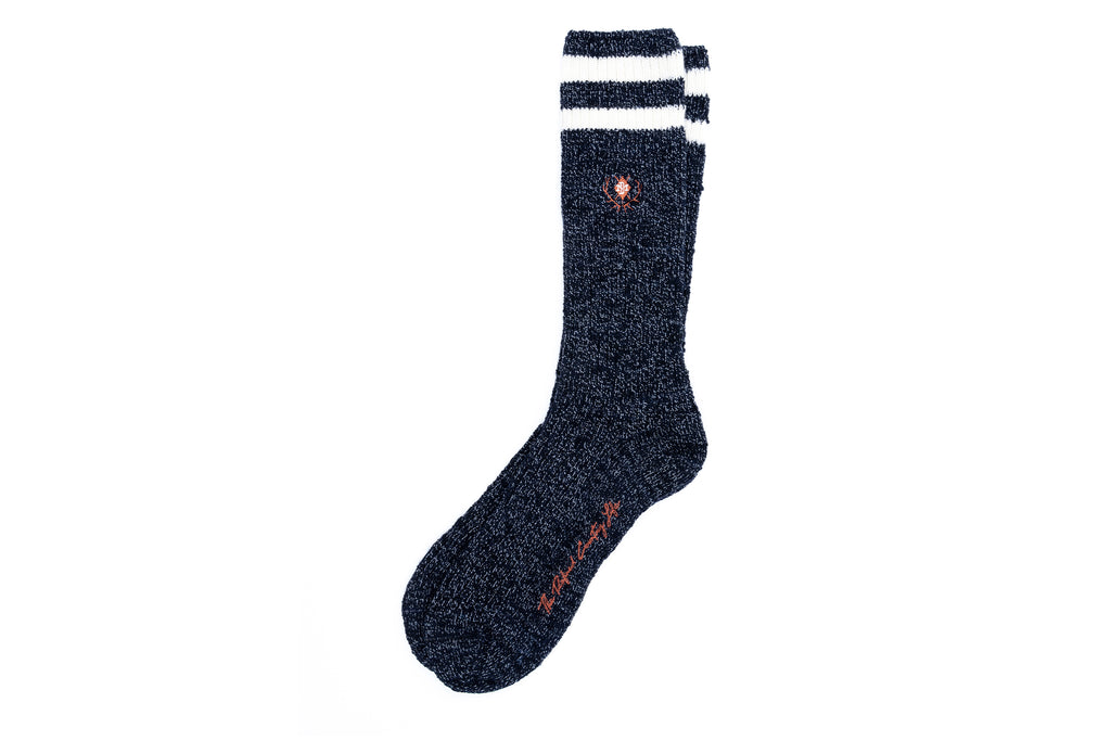 Classic Merino Wool Ragg Socks - Navy