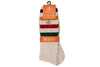 Classic Merino Wool Ragg Socks - Hudson Stripes
