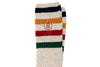 Classic Merino Wool Ragg Socks - Hudson Stripes