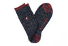 Donegal Andean Alpaca Yarn Socks - Charcoal