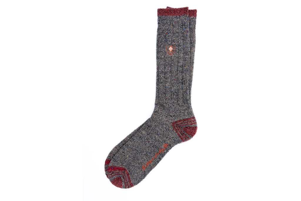 Donegal Andean Alpaca Yarn Socks - Oatmeal
