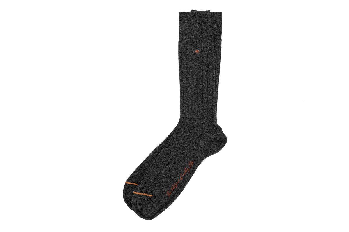 All Season Country Classic Merino Wool and Pima Cotton Socks - Charcoa ...