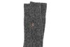 Cashmere Cable Andean Alpaca Socks - Oxford Grey