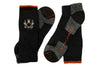 Royal Sporting Alpaca Yarn and Pima Cotton Socks - Charcoal